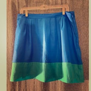 J. Crew Color Block Skirt